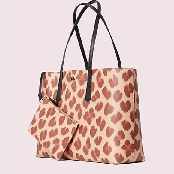 kate spade Handbags - ♠️ Kate Spade Molly Large Tote Leopard